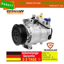 KOMPRESSOR KLIMAANLAGE FÜR AUDI A4 B6 8E A6 ...