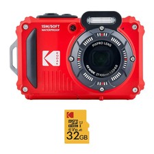 Kodak PIXPRO WPZ2 Rugged 16MP Digital Camera with 32GB microSDHC with SD Adapter