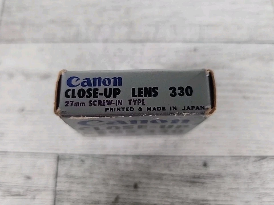 27mm Screw-in Filter Vintage Early CANON CLOSE-UP LENS 330 Made in Japan - Image 4 of 4