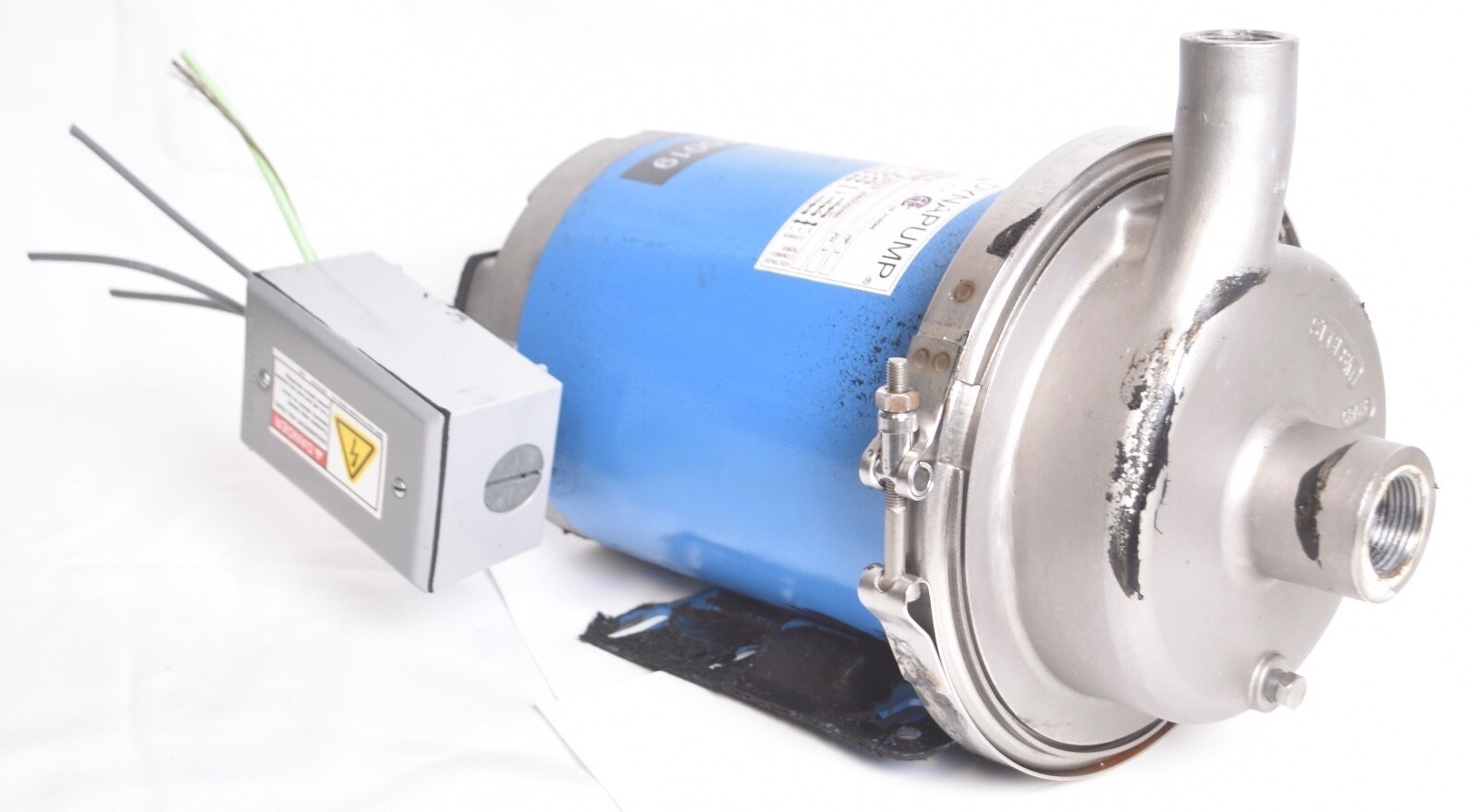 DYNAPUMP CHEMPUMP Teikoku JS Sealless Leakproof Centrifugal Pump JSA-3HP-1S