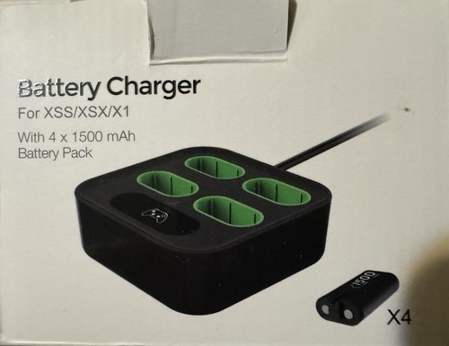 4X 1500mAh Rechargeable Battery Pack Charger Dock for Xbox Series  - Picture 4 of 6