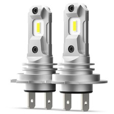 AUXITO Super White LED H7 1700LM Car Headlight Bulbs 16W 6500K Lights (Twin)