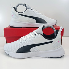 Puma Flyer Runner Femme Lace Up Women's Running Cushioned white Shoes Size UK 4
