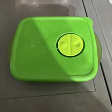 TUPPERWARE 3385A-3 CONTENITORE 600 ML SFIATO N SERVIRE MICROONDE 21/2 TAZZA PASTO MEDIO CALDO