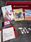 American Girl Doll SAIGE PAINTING SET Art Easel Sketch Pad Art Supplies — photo 4