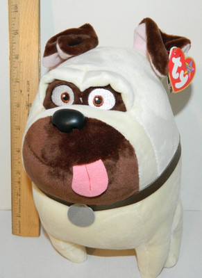 TY BEANIE baby BUDDY SECRET LIFE OF PETS MEL DOG 9'' PLUSH TOY STUFFED ANIMAL