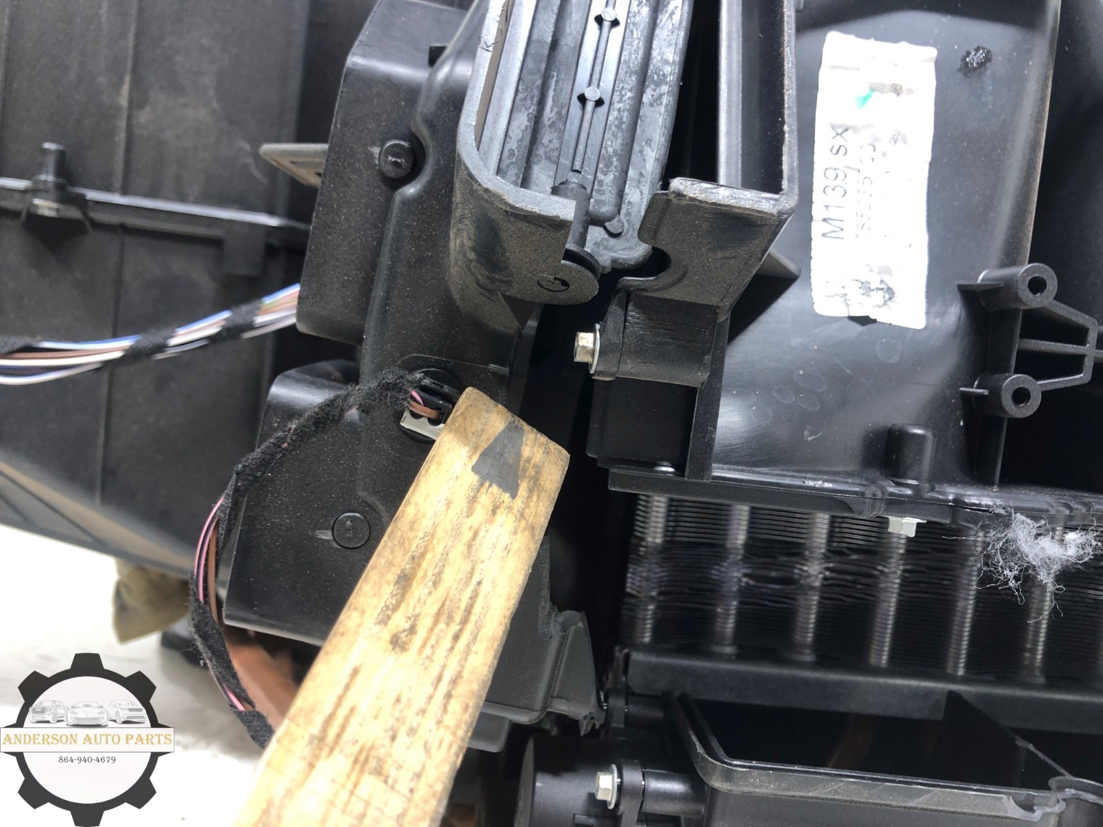 2008-2019 MASERATI GRANTURISMO HVAC HEATER CORE EVAPORATOR BLOWER #DAMAGED