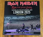 IRON MAIDEN Run For Your Lives  London UK 2025  Bruce Dickinson 2CD