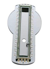  38885-1 Energy Efficient 32 LED Amber Backlit Emblem Light Base for Kenworth, 