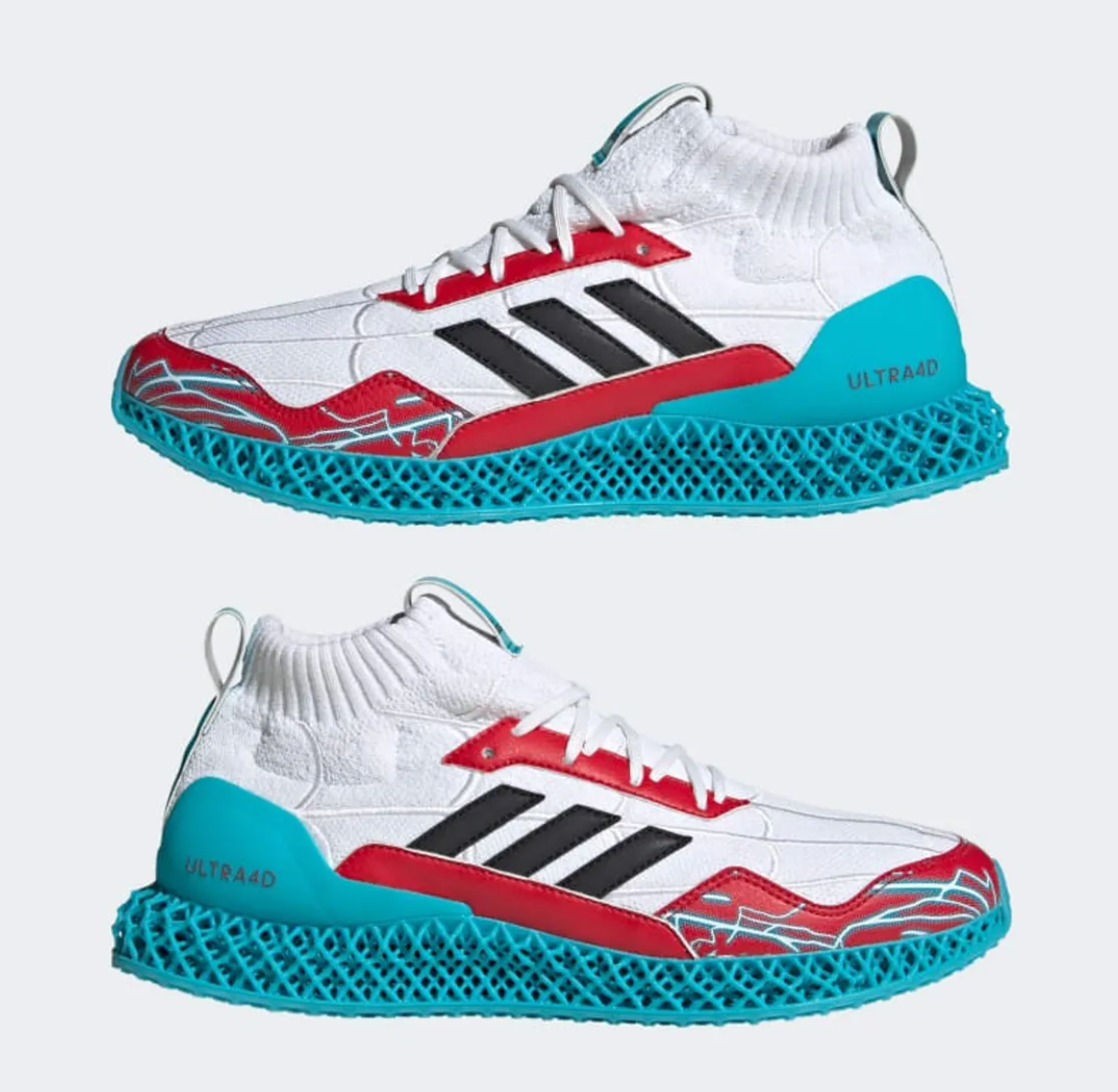 NEW Men's Marvel x adidas Ultra 4D Mid Spider-Man 2 IG5342 Shoes