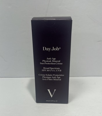 VBEAUTE Day Job Anti Age Physical Mineral Sun Protection Creme SPF 30 NEW