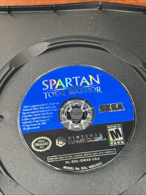 Spartan: Total Warrior (Nintendo GameCube, 2005) Disc Only