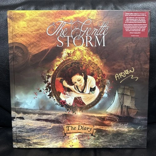 AUTOGRAPHED The Gentle Storm - The Diary Artbook (4xCD, 2015, NM)