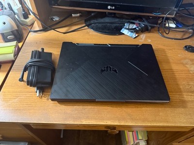 ASUS TUF used gaming F15 laptop 2021 black 14'' screen RGB keyboard