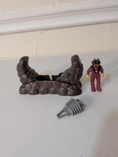 Vintage TYCO Dino Riders Accessories Parts LOT Deinonychus Antor Trap