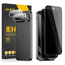 For Google Pixel 10 Pro XL, 2 2 Pack Privacy Tempered Glass Screen Protector C