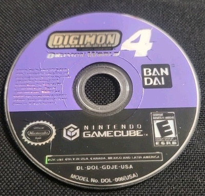 #ad Digimon World 4 Nintendo GameCube 2005 Disc Only Tested And Working $44.99