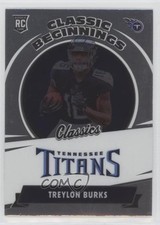 2022 Panini Classics Classic Beginnings Treylon Burks #CB-14 m5e