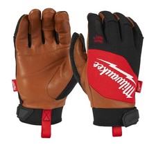 Milwaukee Leather Work Gloves All Sizes 0 Durable Protective Safety Gloves