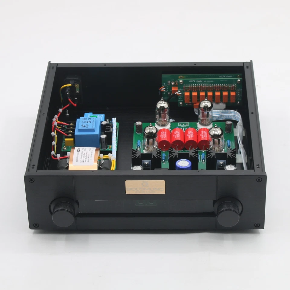 HiFi Remote Horizon 12AU7-AT Tube Audio Preamplifier Refer CARY SLP90 Circuit - Image 2 of 4