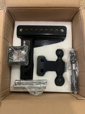 NEW Adjustable Trailer Hitch 2.5 Inch Receiver 6 Inch Drop/Rise 22000 LBS Black