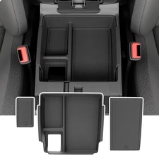 For 2022-2025 Nissan Frontier Center Console Organizer Armrest Trays Storage Box