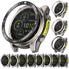 Bezel Frame Ring Metal Watch Case Cover Bumper For Garmin Fenix 8 43mm 47mm 51mm