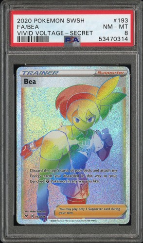 Bea graded PSA 8 for sale on eBay