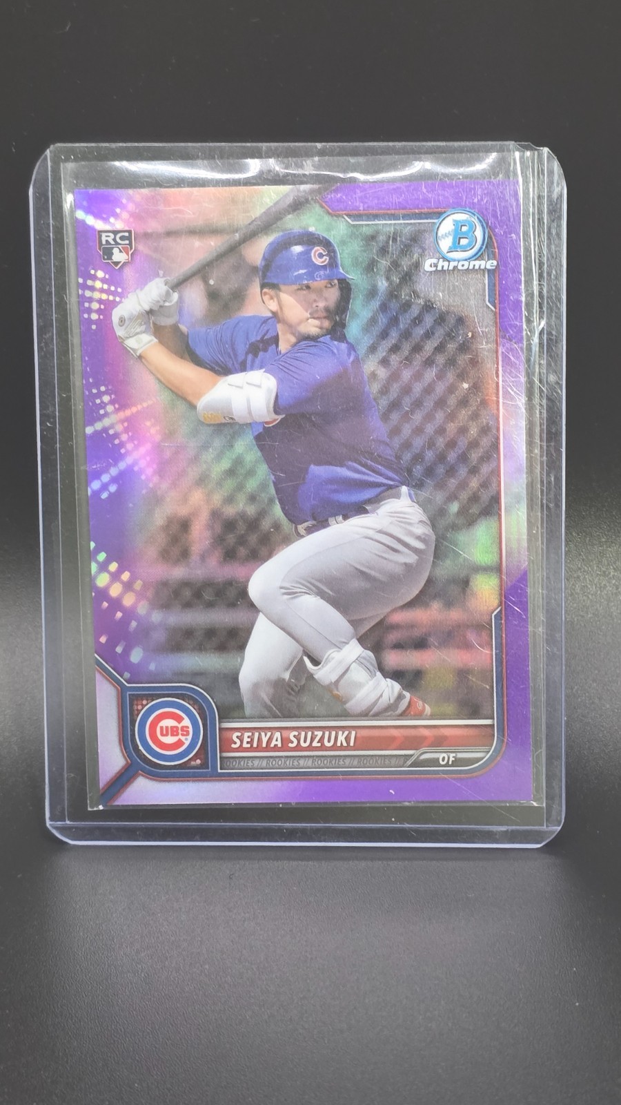 2022 Bowman Chrome - Seiya Suzuki #69 Purple Refractor /250 (RC)