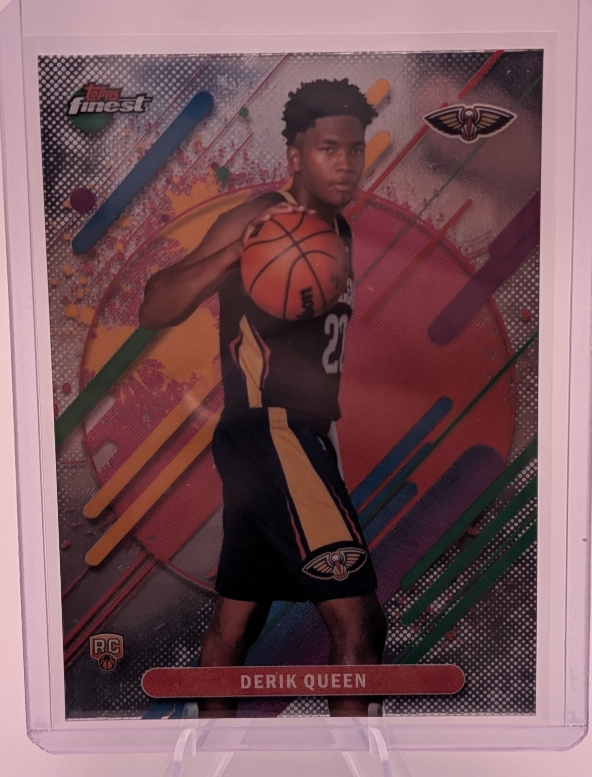 2025-26 Finest #213 Derik Queen RARE