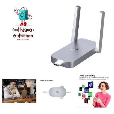 Travel-Friendly Pocket VPN Router   7-Layer Cybersecurity & Streaming Power