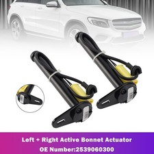 2X Active Bonnet Actuator 2539060300 F&uuml;r Mercedes-Benz GLC X253 W253 C253