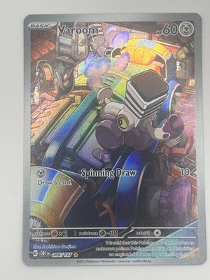 Pokémon TCG Varoom 206/197 Illustration Rare Obsidian Flames NM/M