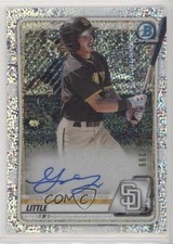 2020 Bowman Chrome Prospects Speckle Refractor /299 Grant Little Auto v9t