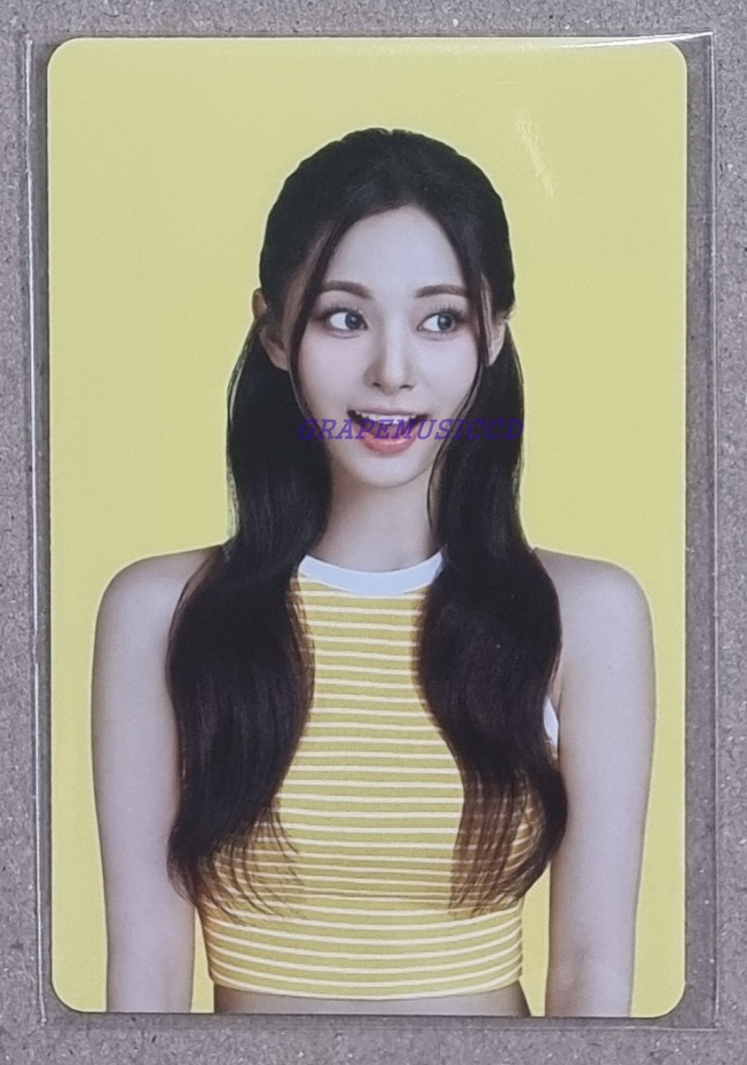TWICE TEAZEN トレカ コンブチャ フォトカード カード コンプリート TWICE TEAZEN KOMBUCHA EVENT OFFICIAL PHOTOCARD PHOTO CARD ONLY NEW