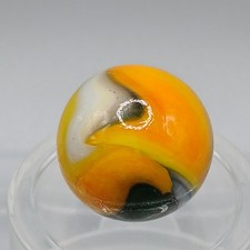 .61" Vintage Peltier Rainbo Swirl Marble Q97