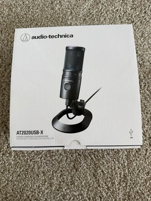 Audio-Technica AT2020USB-X Cardioid Condenser USB Microphone Black