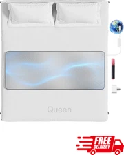 Graphene Grounding Mat for Bed Queen, Sleep Pain Relief, Anxiety Reduce, Energy