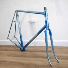 Woodrup Road Racing Bike Frameset, 24” Reynolds 653  Butted, Cinelli Lugs 1980s
