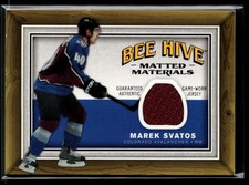 2006-07 Beehive Matted Materials #MM-SV Marek Svatos