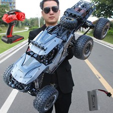 1:6 Oversized Size 4WD RC Car 70CM 6 Wheel RC Truck Body Remote Control Offroad