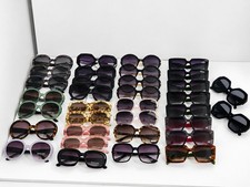 34 PCS Women  s Fashion Sunglasses Lot Mixed Round Square Oversized Bulk Bundle