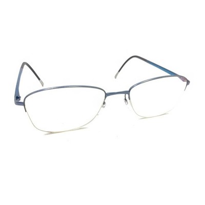 Silhouette 4492 40 6055 Blue Half Rim Eyeglasses Frames 52-18 140 Titanium