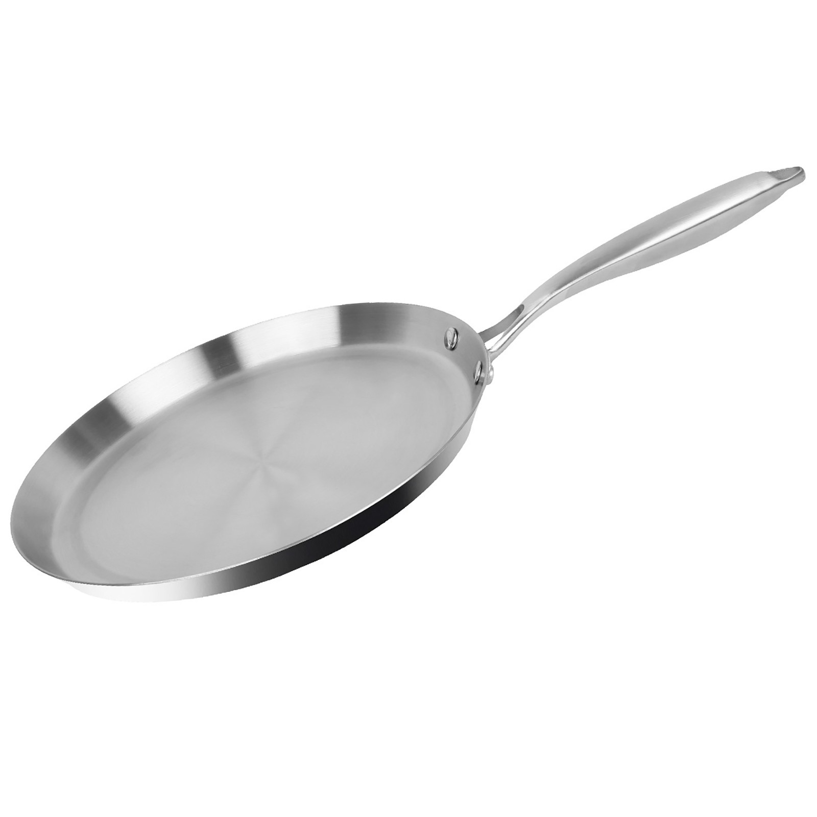 Crêpière induction 28 cm Cheffinger poêle inox toutes sources