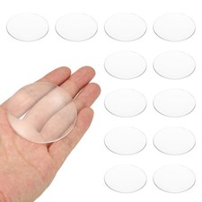 12 Pack Biconvex Lens, 60mm Dia. 180mm Focal Length Spherical Optical Lenses