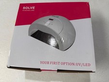 Lampe LED/UV d'occasion SOLVE 2 en 1 pour ongles gel