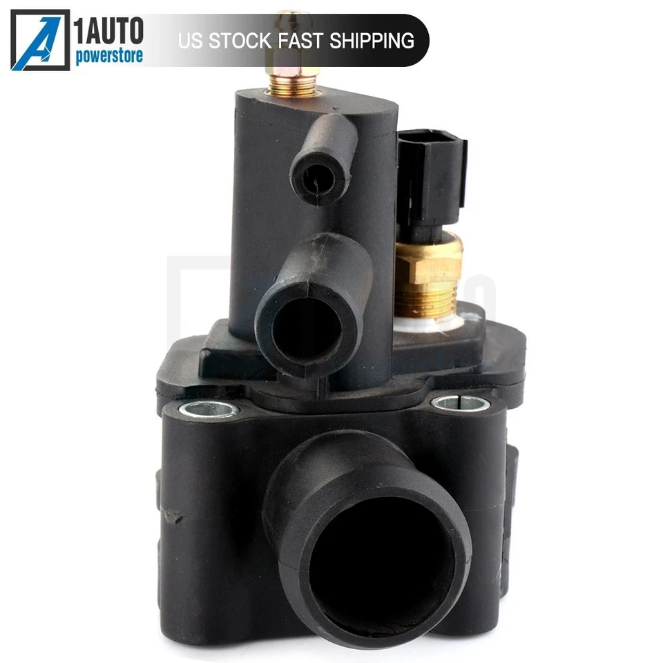 Carcasa termostato negro apta para Dodge Stratus Chrysler Sebring 2001-2006 2,7 L Foto 2 de 4