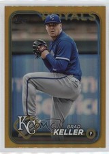 2024 Topps Series 1 Gold Foil Brad Keller #140 14dq