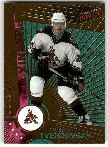 1997 Pacific Dynagon Oleg Tverdovsky #99 card