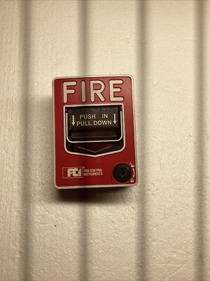 Gamewell-FCI MS7AF Pull Station Fire Alarm
